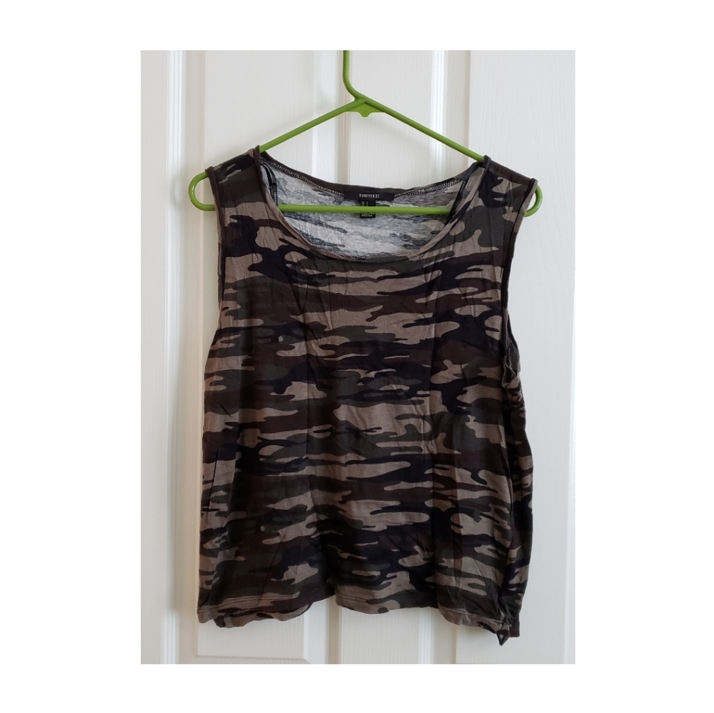 F21 Camo Top
